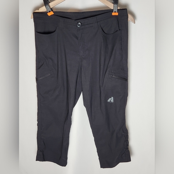 Eddie Bauer Pants - Eddie Bauer Women’s First Ascent Pant Black Size 6 Black Ankle Drawstring